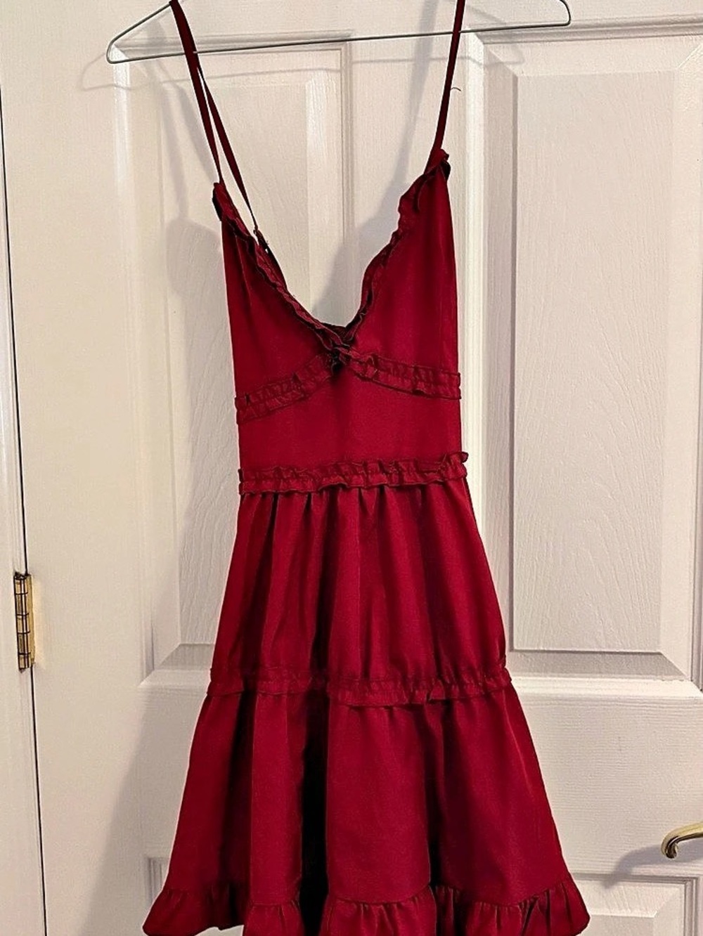 Women's Red Mini Dress